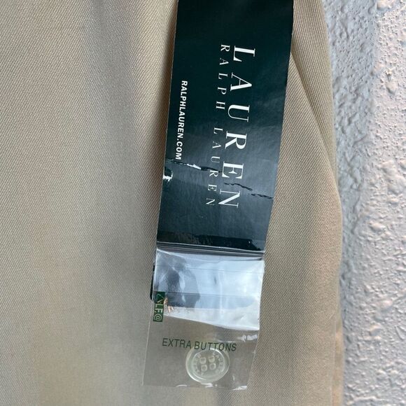 NWT Lauren Ralph Lauren Tan Slack Pants Size 10 - Picture 8 of 9